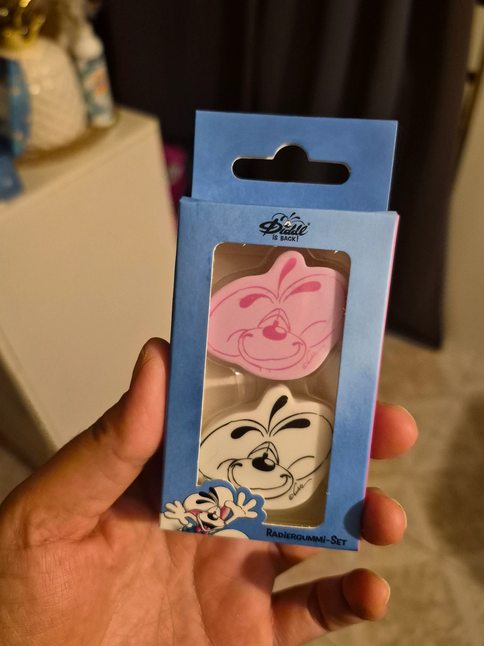 Conjunto de 2 elásticos Diddl – "Diddl está de volta!" – Exclusividade Alemanha 2026 – Novo ✨ – photo 2